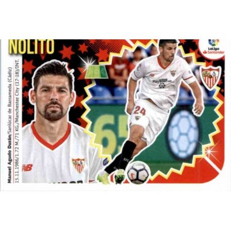 Nolito Sevilla 16 Sevilla 2018-19