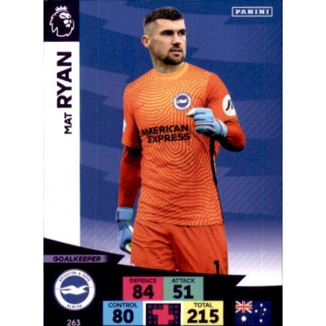 Matt Ryan Brighton & Hove Albion 263