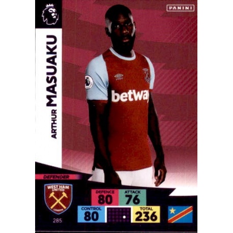 Arthur Masuaku West Ham United 285