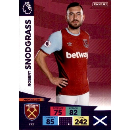 Robert Snodgrass West Ham United 293