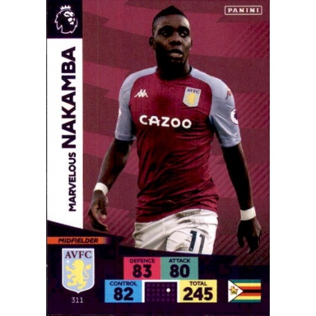 Marvelous Nakamba Aston Villa 311