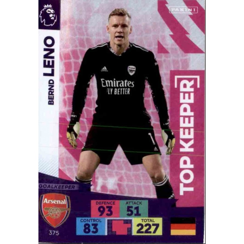 Offer Soccer Cards Bernd Leno Arsenal Top Keeper Adrenalyn XL Premier  League 2020 21