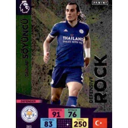 Caglar Soÿunco Leicester City Defensive Rock 383