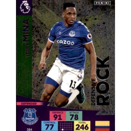 Yerry Mina Everton Defensive Rock 384