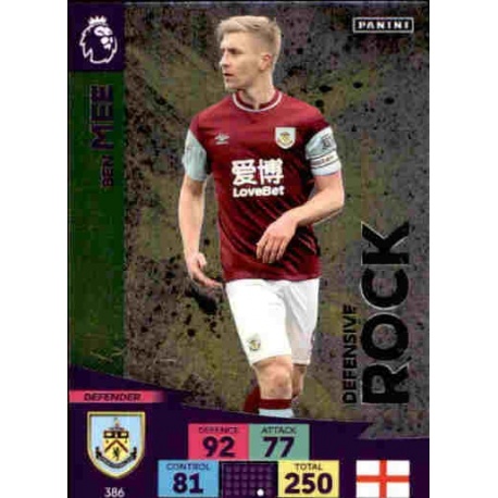 Ben Mee Burnley Defensive Rock 386