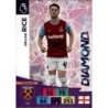 Soccer Trading Card Of Declan Rice West Ham United Diamond Panini Adrenalyn XL Premier League 2020/21