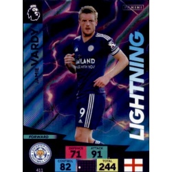 Jamie Vardy Leicester City Lightning 411
