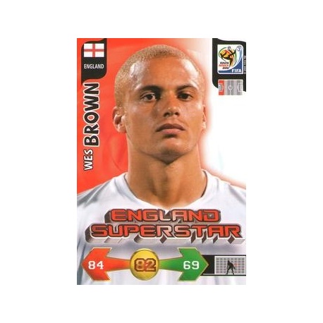 Wes Brown England Superstar England 110