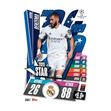 Karim Benzema Real Madrid STAR1