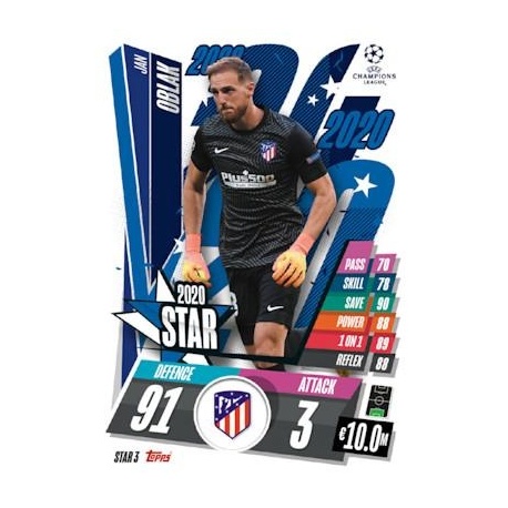 Jan Oblak Atlético Madrid STAR3