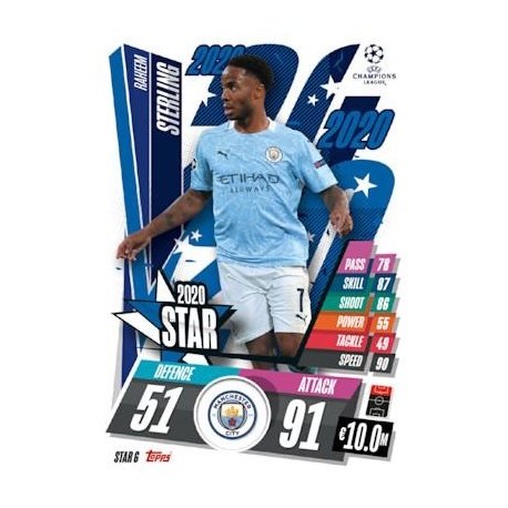 Raheem Sterling Manchester City STAR6