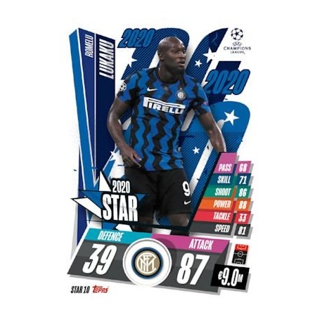 Romelu Lukaku Inter Milan STAR10