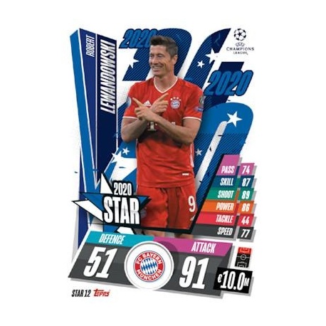 Robert Lewandowski Bayern Munchen STAR12