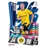 Soccer Trading Card Of Erling Haaland Stars of 2020 Topps Exclusive Festive Box