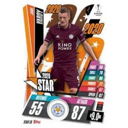 Jamie Vardy Leicester City STAR18