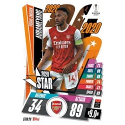 Pierre-Emerick Aubameyang Arsenal FC STAR20