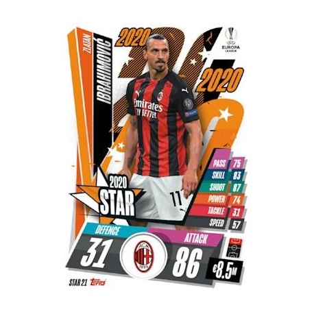 Zlatan Ibrahimovic A.C. Milan STAR21