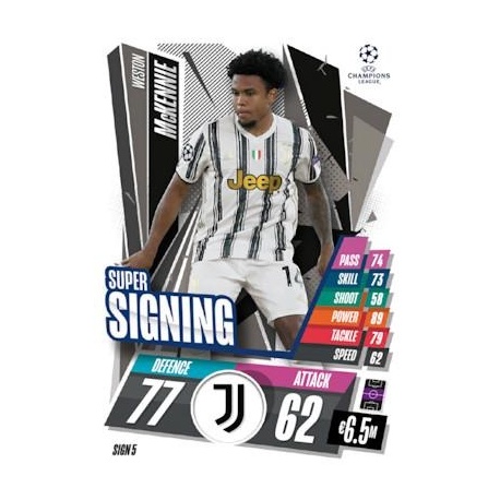 Weston McKennie Juventus SIGN5