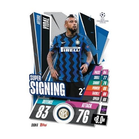 Arturo Vidal Inter Milan SIGN6