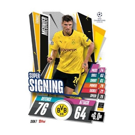 Thomas Meunier Borussia Dortmund SIGN7