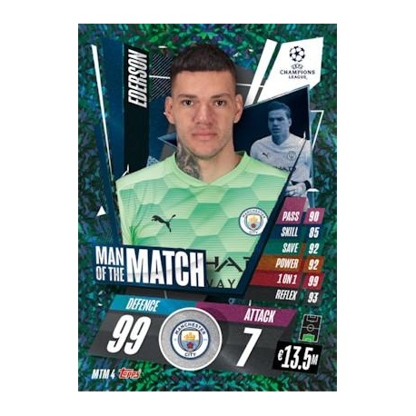 Ederson Manchester City MTM4