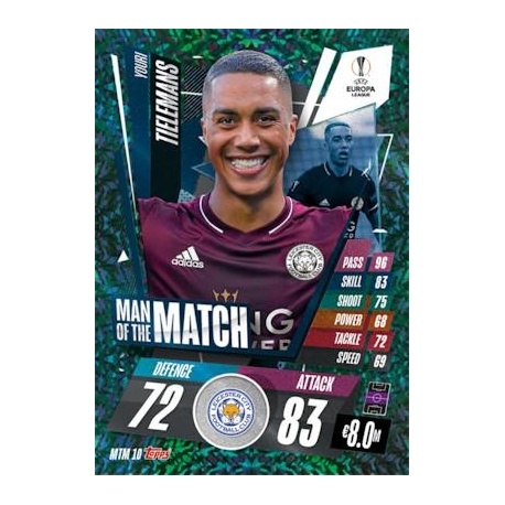 Youri Tielemans Leicester City MTM10