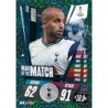 Soccer Trading Card Of Lucas Moura New Man of the Match Match Attax Exclusive Festive Box