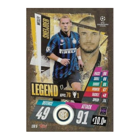 Wesley Sneijder Inter Milan LEG5