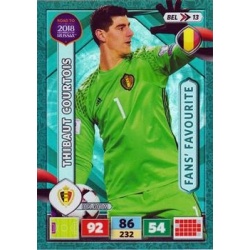 Thibaut Courtois Fan's Favourite Belgium BEL13