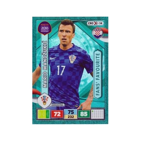 Mario Mandzukic Fan's Favourite Croatia CRO14