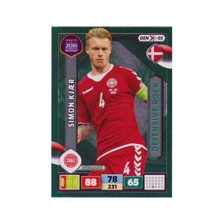 Simon Kjaer Defensive Rock Denmark DEN05