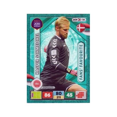 Kasper Schmeichel Fan's Favourite Denmark DEN14