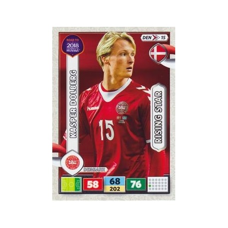 Kasper Dolberg Rising Star Denmark DEN15