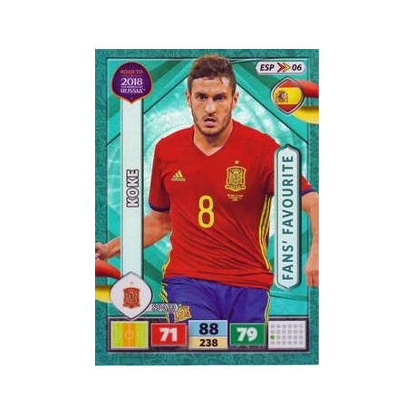 Koke Fan's Favourite Spain ESP06