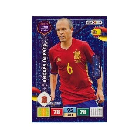 Andrés Iniesta Expert Spain ESP14
