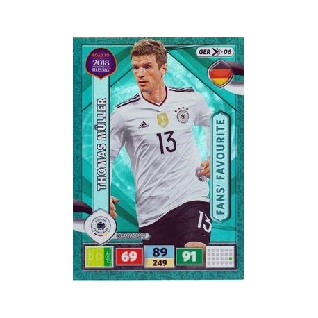 Thomas Müller Fan's Favourite Germany GER06