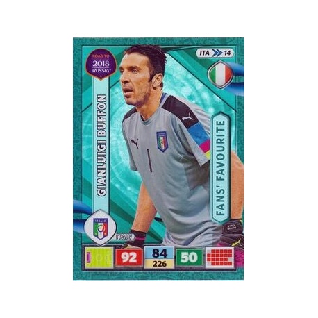 Gianluigi Buffon Fan's Favourite Italy ITA14