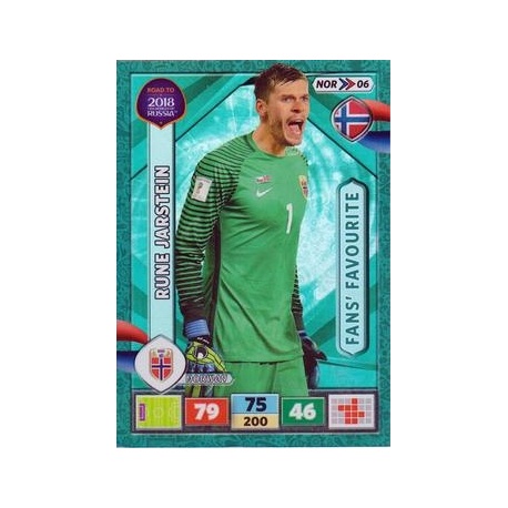 Rune Jarstein Fan's Favourite Norway NOR06