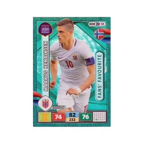 Markus Henriksen Fan's Favourite Norway NOR13