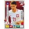 Trading Card of Bartosz Kapustka Rising Star Adrenalyn XL Road To Russia 2018
