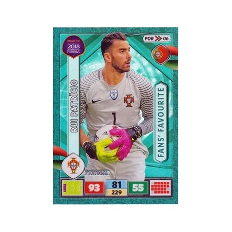 Rui Patricio Fan's Favourite Portugal POR06