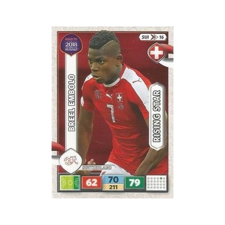 Breel Embolo Rising Star Switzerland SUI16