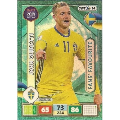 John Guidetti Fan's Favourite Sweden SWE14