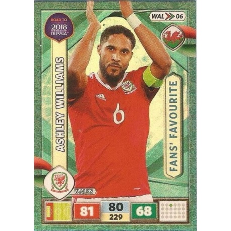 Ashley Williams Fan's Favourite Wales WAL06