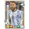Trading Card of Nicolas Otamendi Argentina Road To 2018 Fifa World Cup Russia Adrenalyn XL