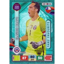 Claudio Bravo Fan's Favourite Chile CHI06