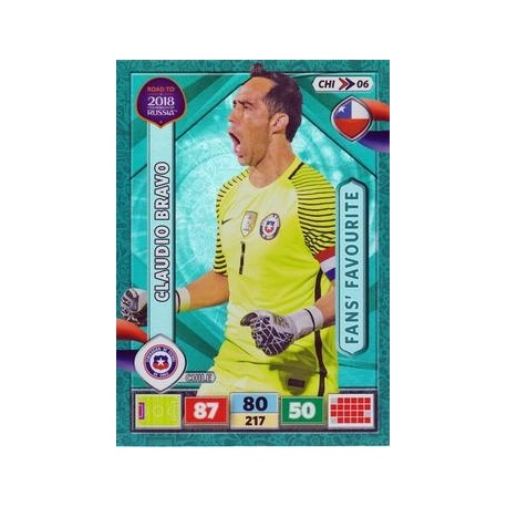 Claudio Bravo Fan's Favourite Chile CHI06