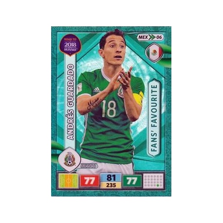 Andrés Guardado Fan's Favourite Mexico MEX06