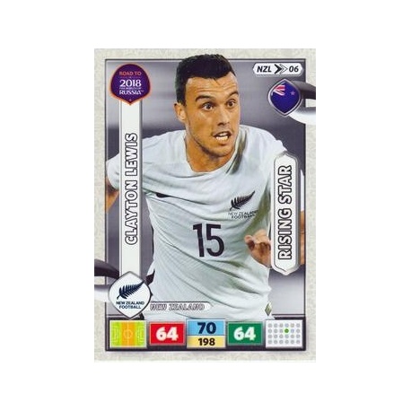 Clayton Lewis Rising Star New Zealand NZL06