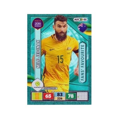 Mile Jedinak Fan's Favourite Australia AUS05